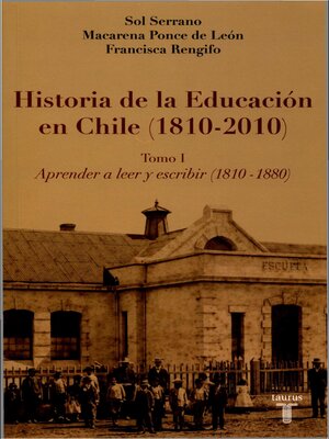 cover image of Historia de la Educación en Chile (1810 - 1880)